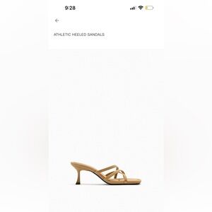 Zara heels used still in great condition almost like new size 6